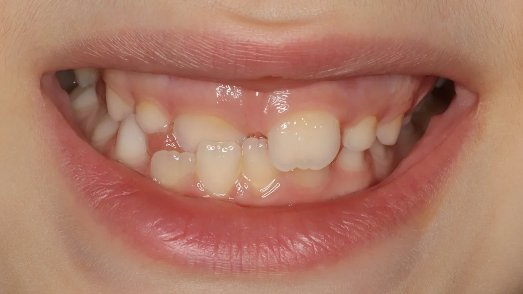 Invisalign metamorfoza - przed
